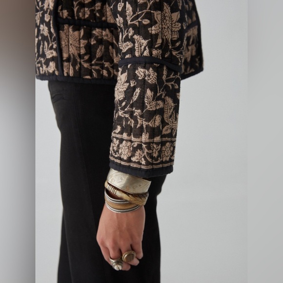 Maison Hotel Dali Ying Yang Print 100% Cotton Boxy Jacket M - Picture 4 of 14